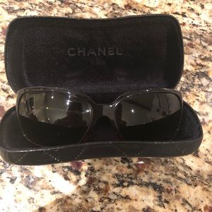 Chanel limited edition Swarovski crystal sunnies!